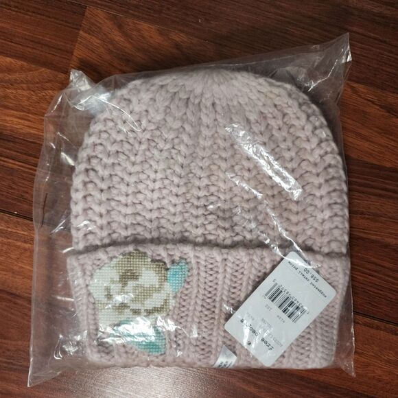 Free People Everything Rosy Beanie Blush Pink NWT - Picture 2 of 4